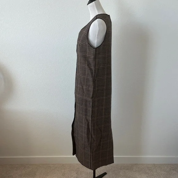 Vintage Harve Benard Buttoned Wool Midi Dress - Picture 5 of 9